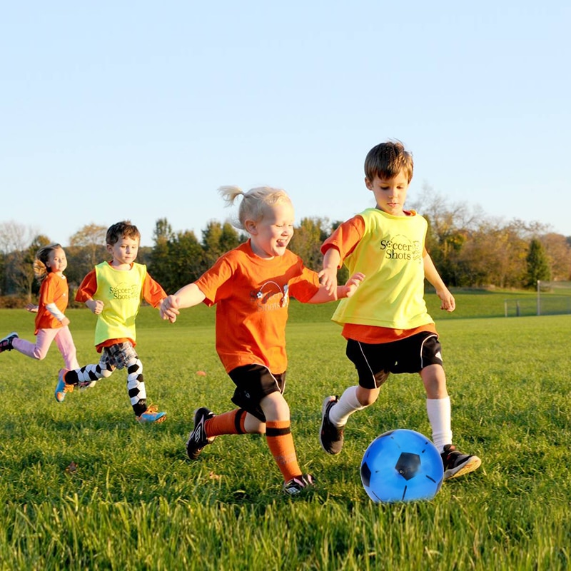 16cm 20cm 1pc børn fodboldbold træningskugle oppustelig pvc fodbold elastiske bolde sportslegetøj