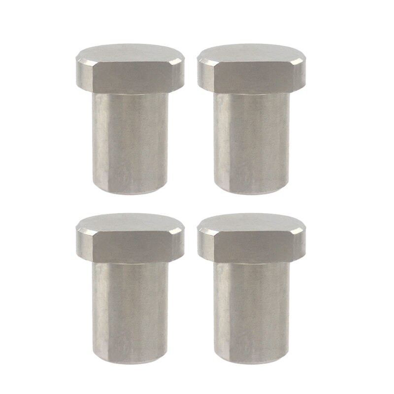 Butée d'établi, bloc de Tenon de limite en acier inoxydable, hauteur fixe, accessoires de Table pour le travail du bois, 20mm: 4pcs