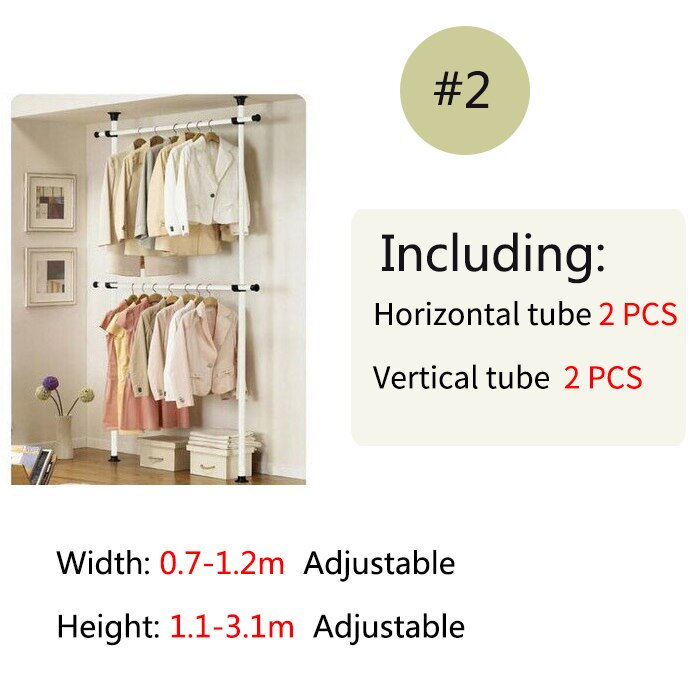 Prince – cintre de luxe (en option), porte-manteau/placard pour chambre: 2