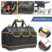 Multi-Funktion Werkzeug Tasche 1680D für Oxford Tuch Elektriker Tasche Breiten Mund Werkzeug Tasche Wasserdichte Lagerung Tasche für Schraubendreher näGel