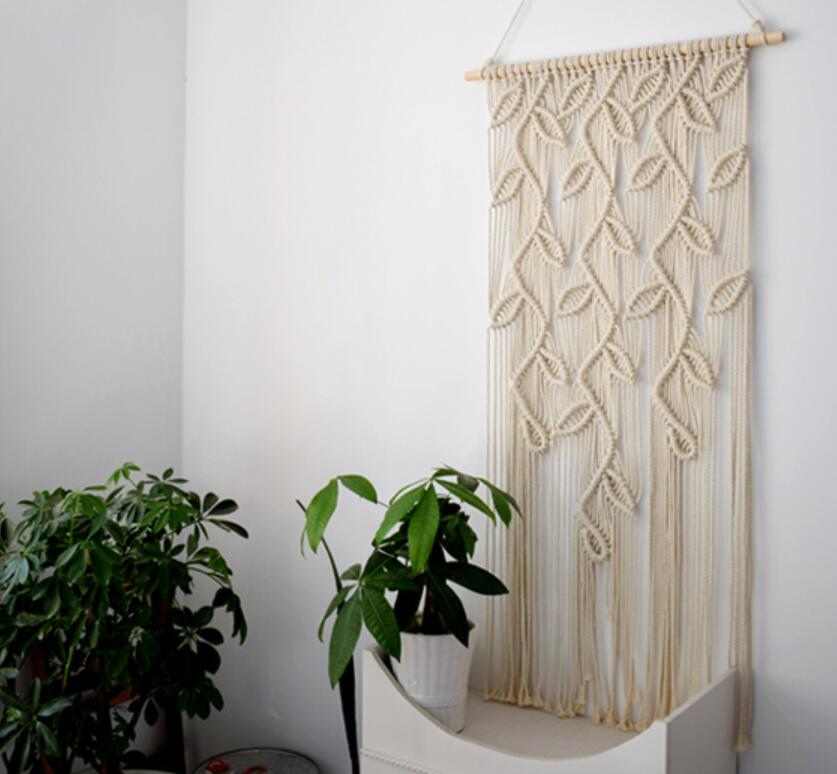 Handmade Macrame Wall Hanging Tapestry Macrame Curtain