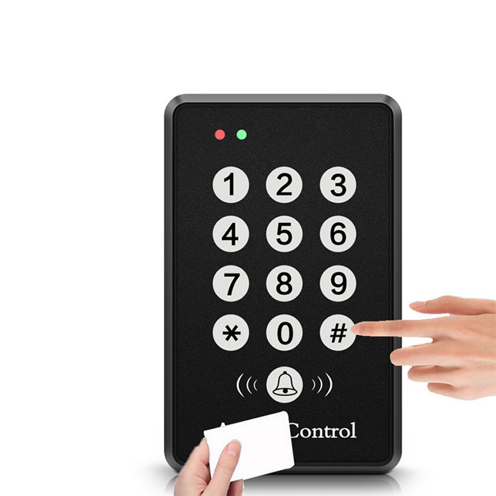125Khz RFID Access Control System Device Machine Security RFID Proximity Entry Door Lock Access Control Keyboard
