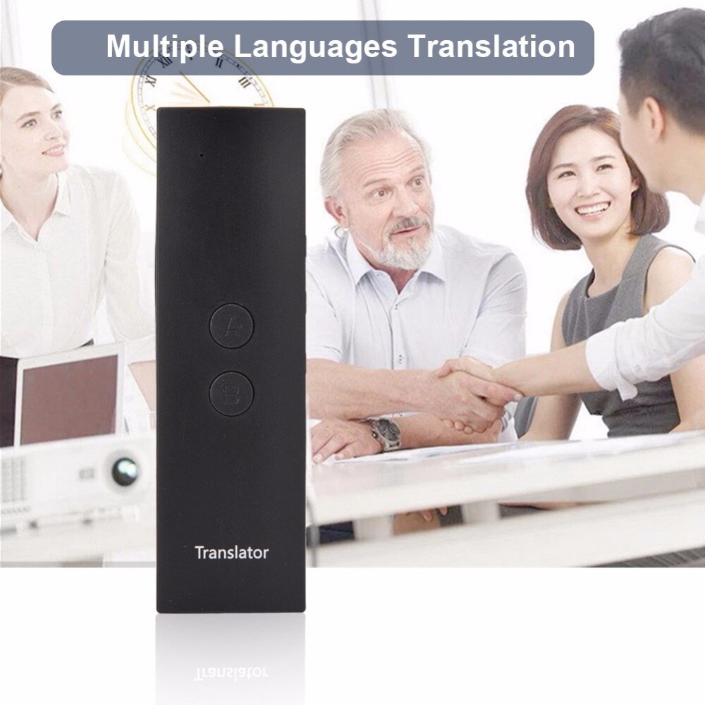 T6 traducteur vocal Intelligent Portable Intelligent traducteur d'interprétation multilingue en temps réel bidirectionnel Bluetooth sans fil
