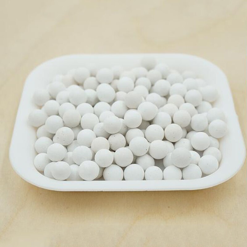 500g Multi couleur boucher pierre Pot décoration Anion terre eau Culture botanique peint poterie céramsite boule jardin teinté: M / 3
