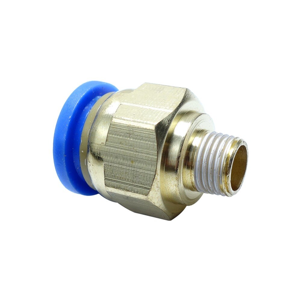 4/6/8/10/12 mm od  * m5 1/8 " /1/4 " /3/8 " /12 " bspp pneumatisk lufttrykk vertshus hurtigtilpasset rett hannkobling