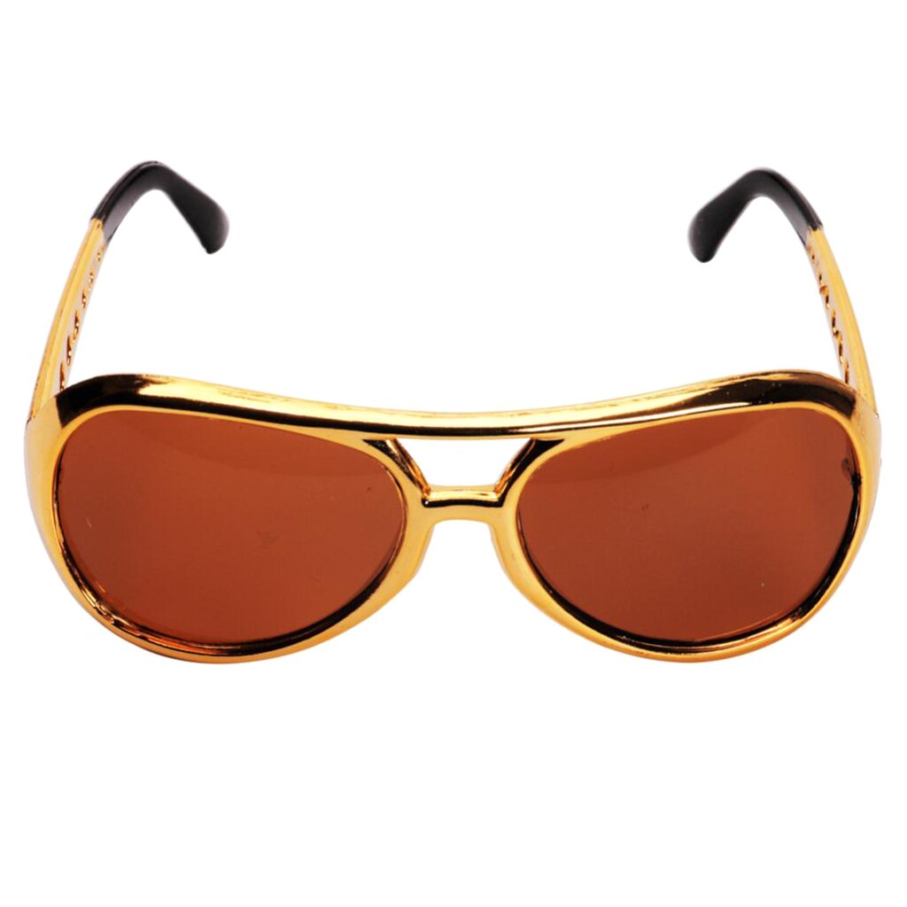 Glanzend Chroom Party Zonnebril 60's Rock Star Classic Eyewear Shades