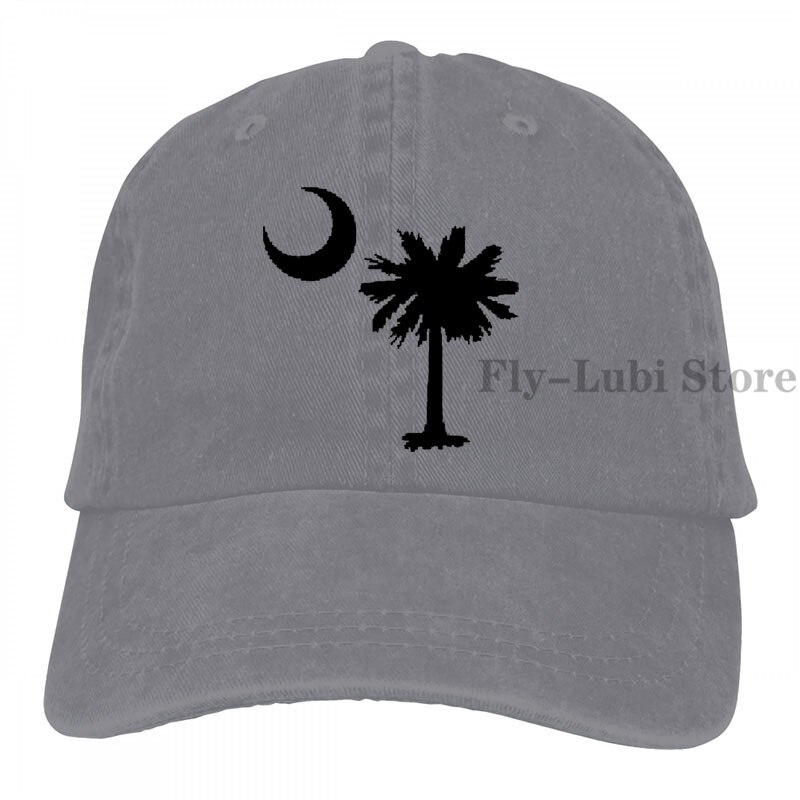 South Olina Baseball cap men women Trucker Hats adjustable cap: 2-Gray