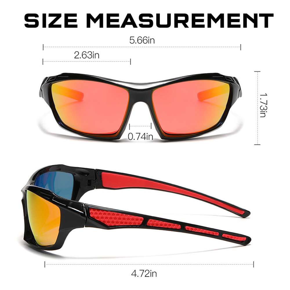 Sports Sunglasses Men Women Fishing Hiking Running Cycling Mountaineering Sport Sun Glasses Windproof UV400 Eyewear