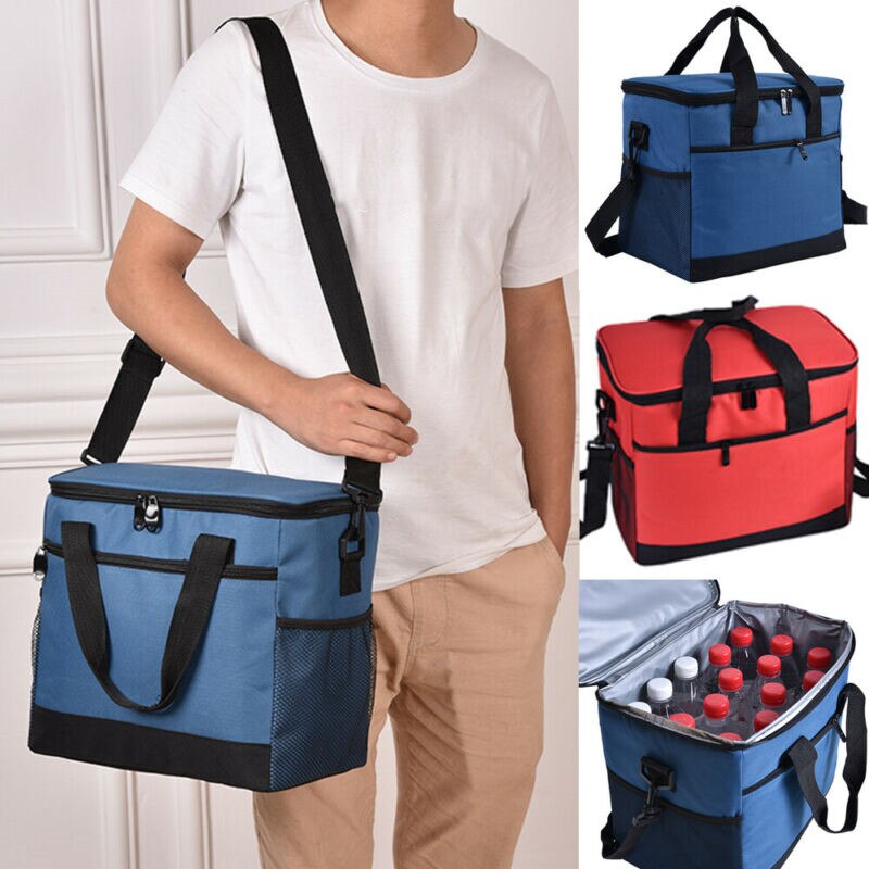 Waterproof Camping Picnic Bags Insulated Lunch Bag Leakproof Thermal Lunch Box Cooler Tote Food Container