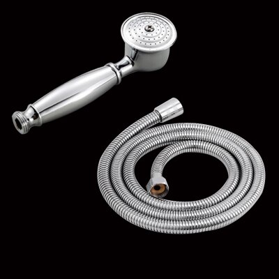 Bronze sort antik guld krom messing telefon stil badeværelse brusehoved vandbesparende håndholdt brusehoved spray & 1.5m slanger: 1