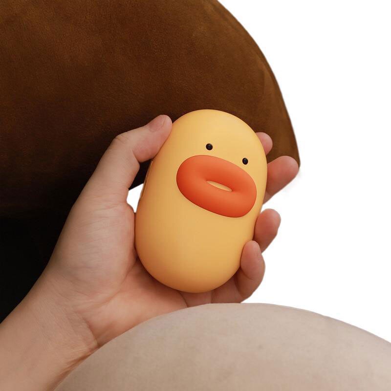 Scaldamani elettrico ricaricabile portatile mini 2 in 1 scaldamani USB riscaldatore tascabile riscaldamento pratico scaldino riscaldatore viaggio a casa