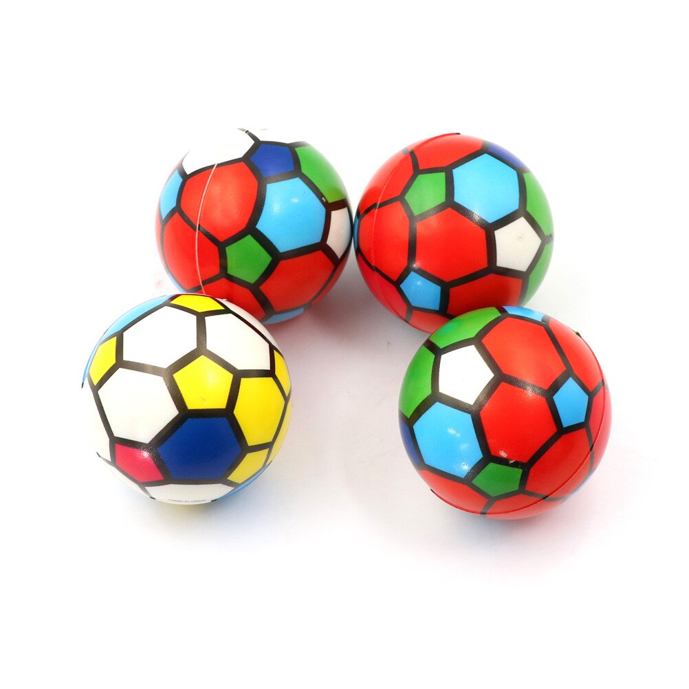 Pelotas de fitness 6,3 cm diámetro alivio del estrés espuma Bal chico Pelota de espuma suave muñeca ejercicio alivio estrés Squeeze fútbol juguete: 757