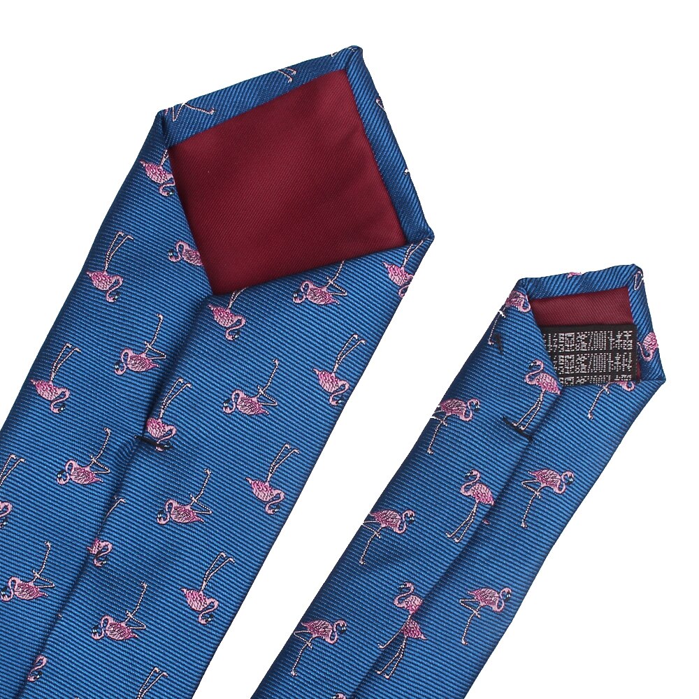 Gravata dos desenhos animados para homens poliéster jacquard animal gravata para casamento ternos de negócios 6cm gravata magro gravata masculina gravatas