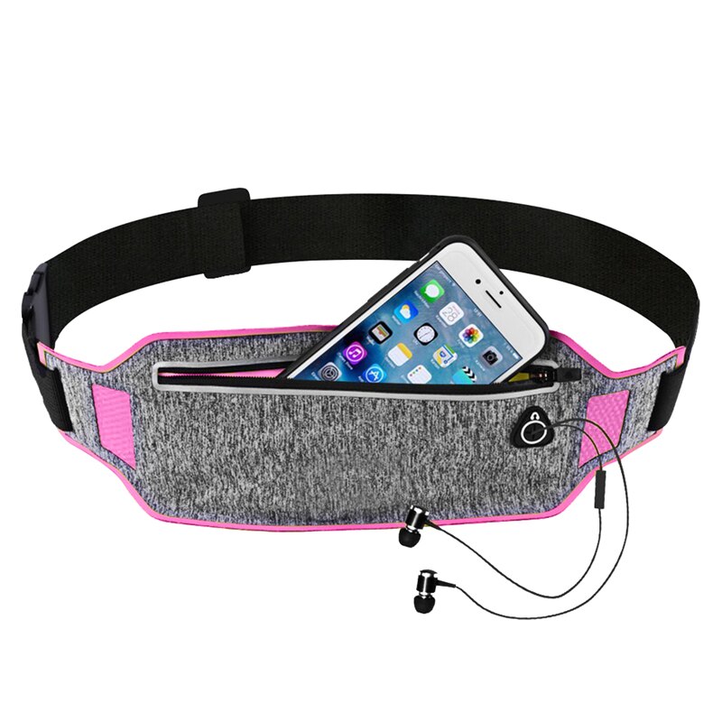 Running Waist Sport Belt Mobile Phone Pouch Belt Men Women With Hidden Pouch Gym Bags Running Belt Waist Pack: 01