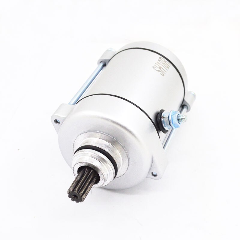 Support Balais Charbon Démarreur Moto - Pour Honda CG125/CG150, Alliage Aluminium + Carbone, Pièce Rechange