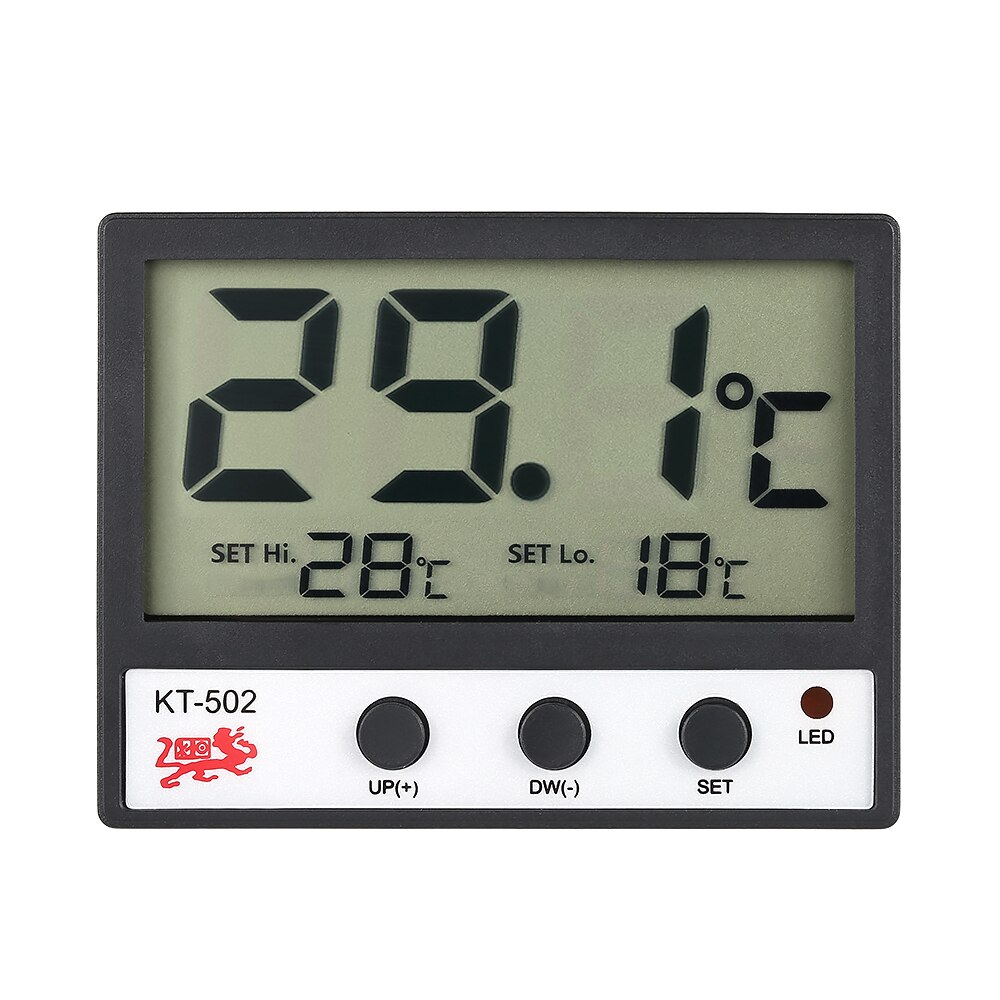 LCD Digital Fish Tank Aquarium Thermometer Submersible Aquarium Water Temperature Meter Temperature Control