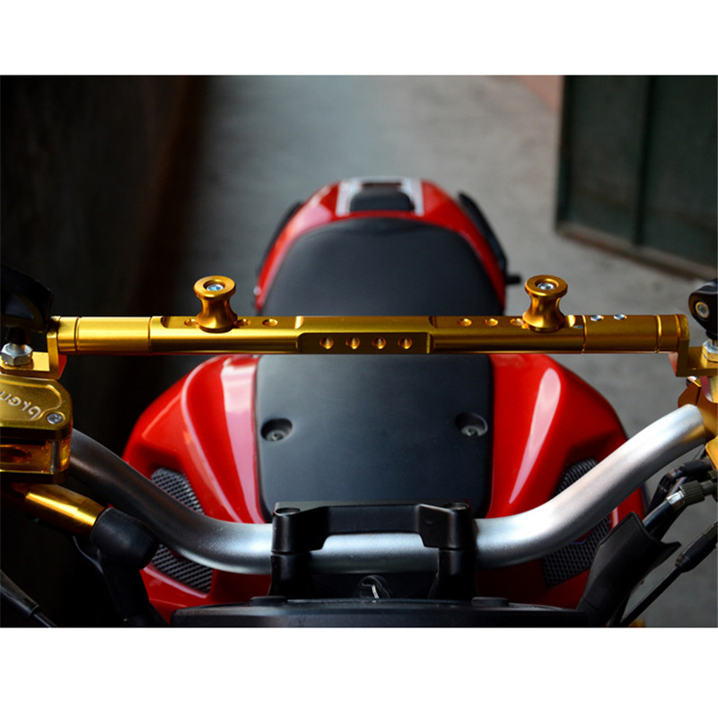 Guidon de Moto en métal CNC, poignée de barre d&#39;équilibre, pour Kawasaki Honda Suzuki Benelli Vespa Yamaha