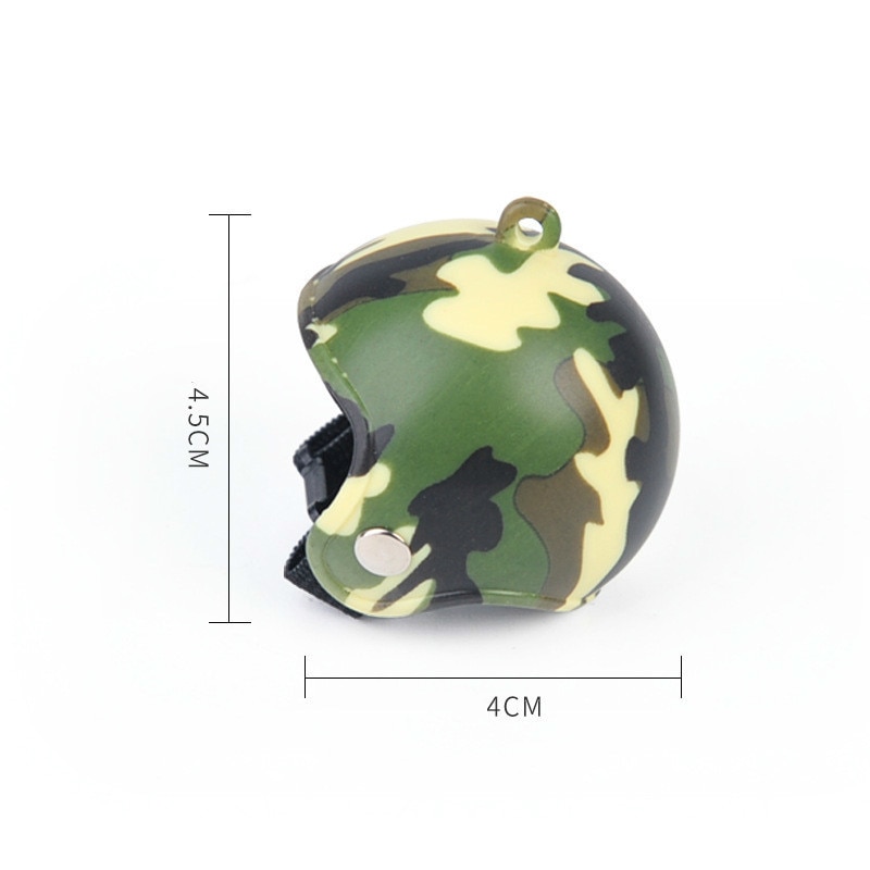 Casco de seguridad para pollos y mascotas pequeñas, equipo de protección contra el sol, protección contra la lluvia, 10 Uds.