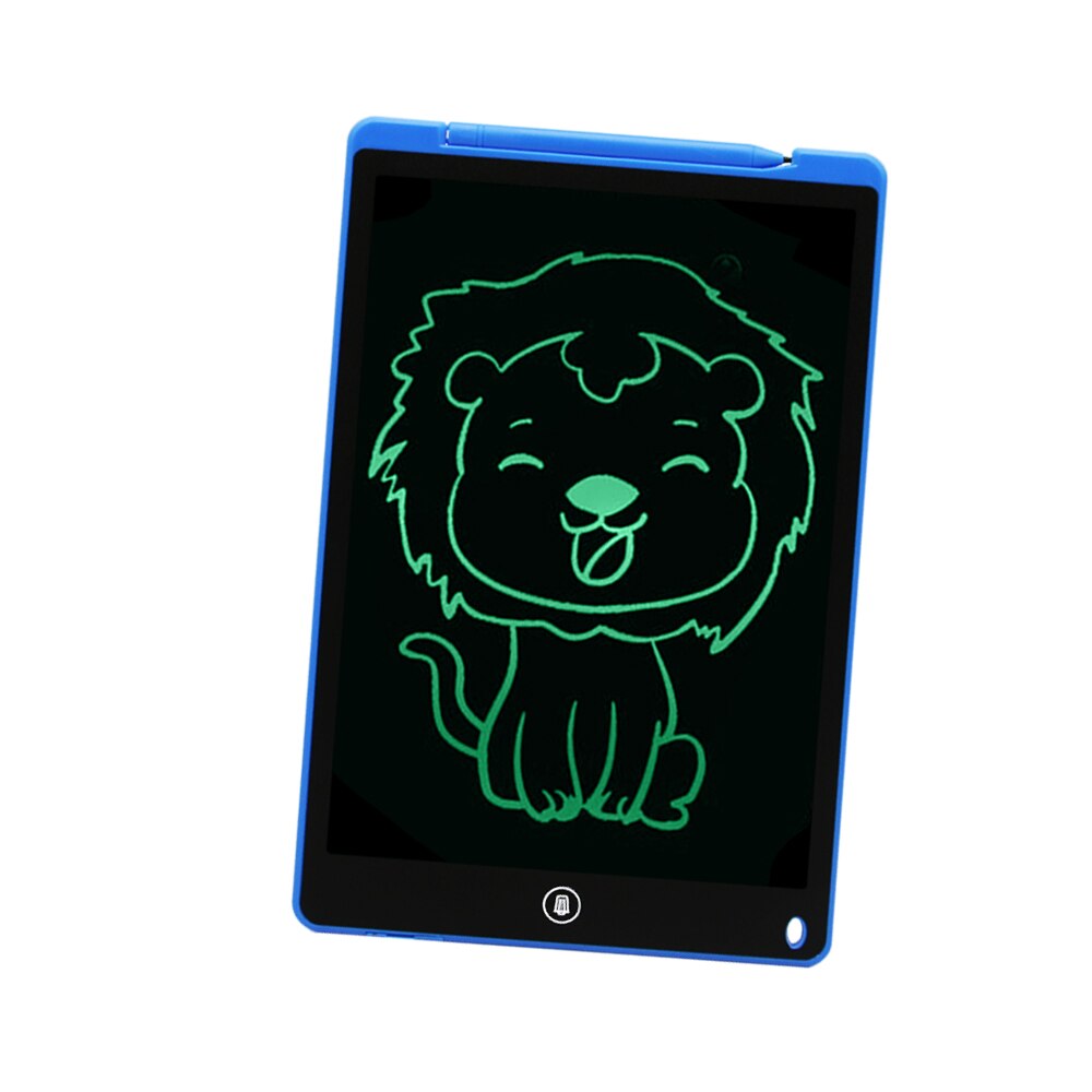 TISHRIC Lcd Writing Tablet Graphics Tablet Drawing Pad Lcd Blackboard Child Drawing Tablet Digital Drawing Board Tablet To Draw: 12 in-Blue