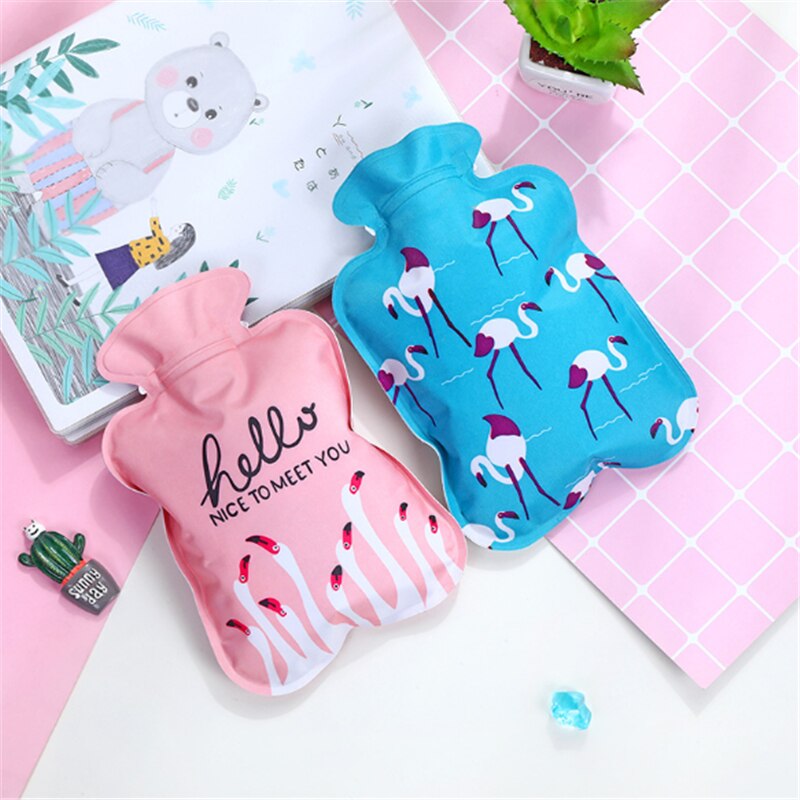 Winter Warm Injection Water Bottle Cute Cartoon Hand Warmer Water Bottle Student Dormitory Warm Baby Wärmflasche