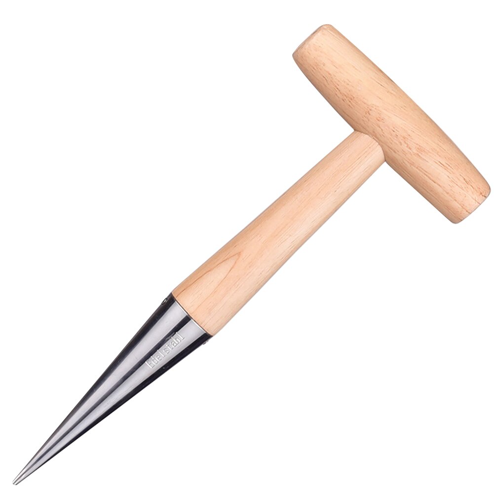 Werkzeuge Holz Griff Locher Edelstahl Migration Outdoor Langlebige Pflanze Sau Dibber Praktische Anbau Garten