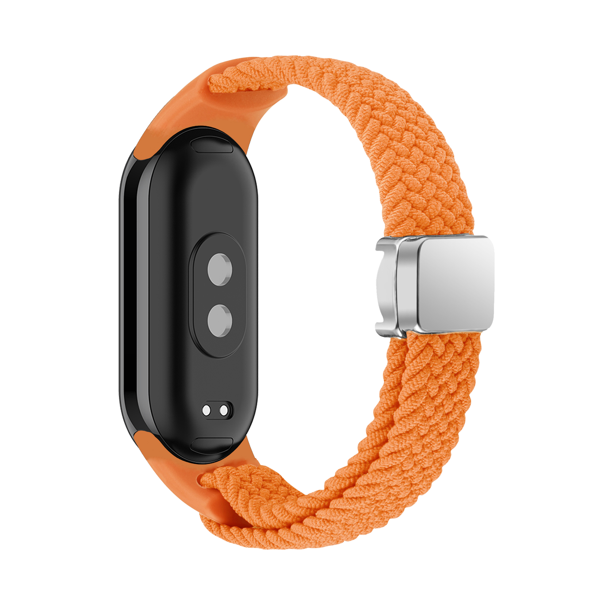Boucle solo tressée pour Xiaomi Mi Band 9 8, accessoires de sangle, remplacement magnétique en nylon, bracelet, ata eld9 ata eld8, bandes NDavid