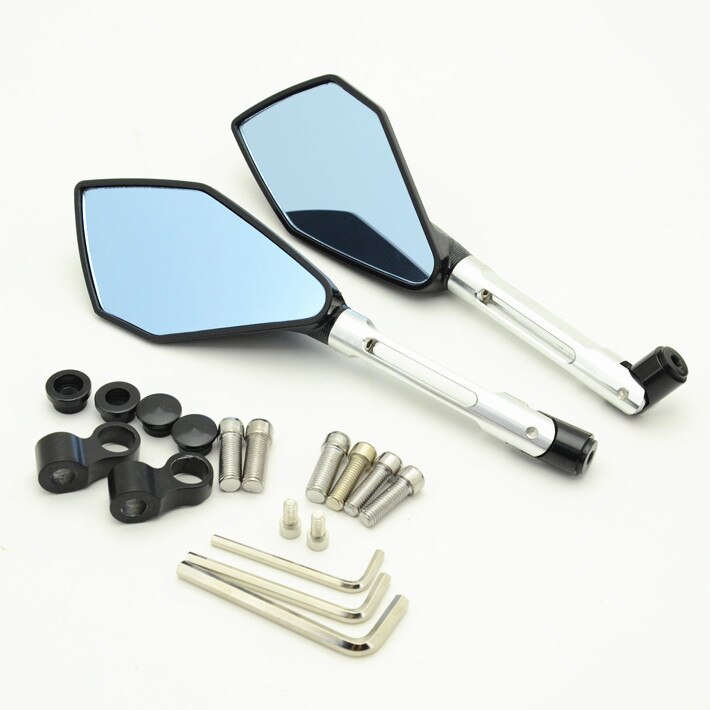 CNC Aluminium Motorbike Stuur Spiegels Achteruitkijkspiegel 6 Kleuren Spiegel voor Honda X-ADV 750 Grom MSX125 MSX125SF