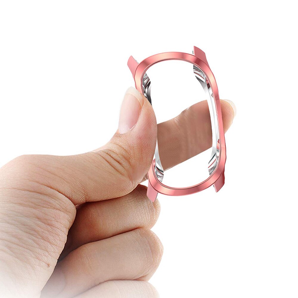 Ultra Slim Protector Case for Garmin Forerunner 245 245M Ultra Slim Soft Hollow out Watch Cover Protective Bumper Shell