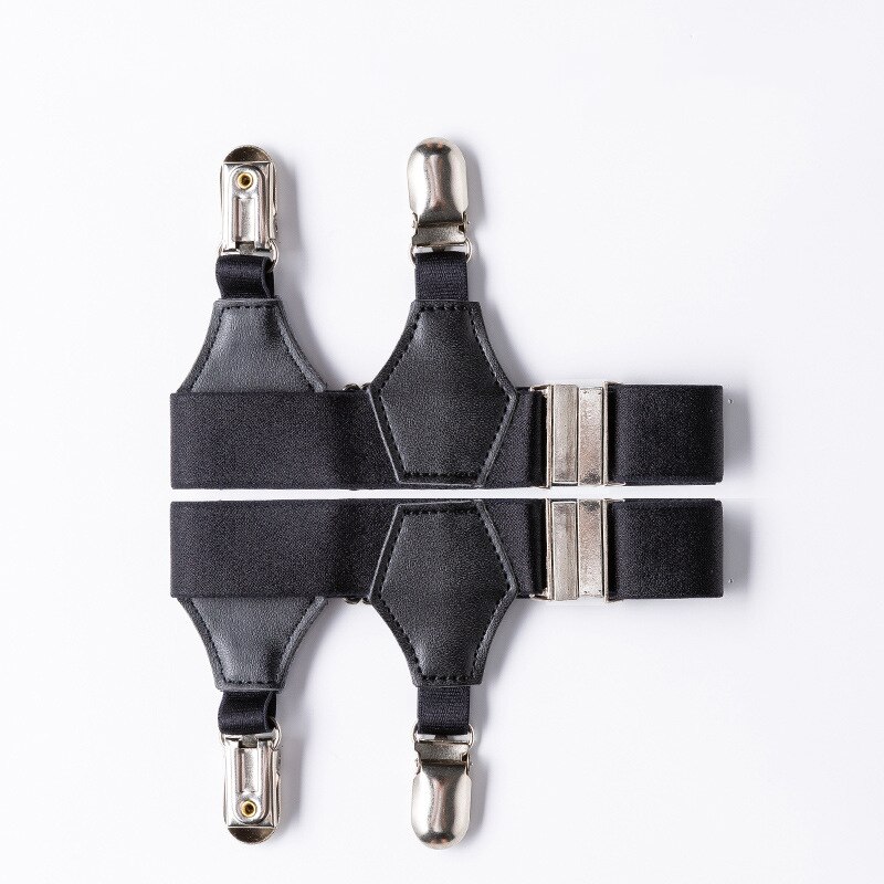 2pcs Black Sock Garters Women Girls Japanese Style JK Uniform Dress Adjustable Elastic Thigh High Sock Suspenders Holders Belt: Style D