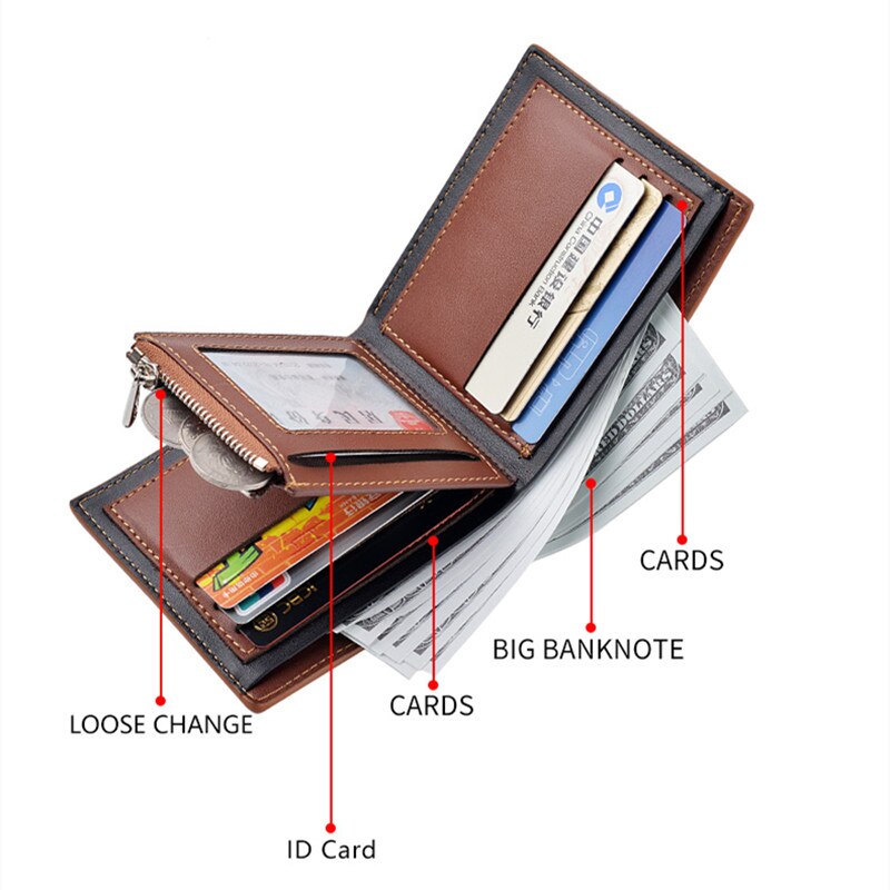 zamek błyskawiczny wokół portfel ID portfel na karty wysokiej jakości portfel etui na karty kredytowe portfel portfel męnarty z monetą kieszonkowy portfel