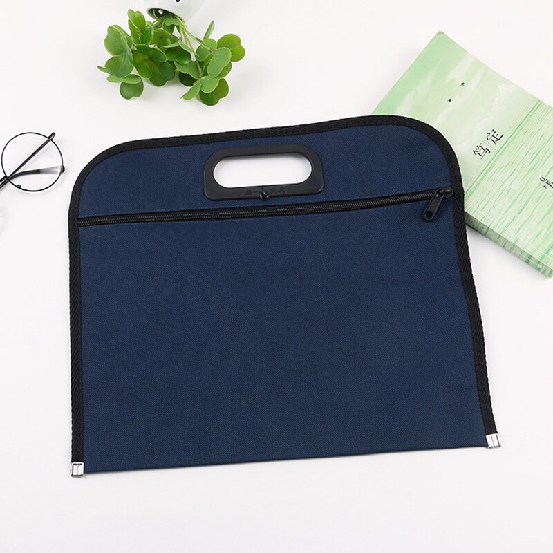 EZONE B4 Portable Document Bag Single-deck File Bag Business Conference Envelope Office Stationery Large Capacity: Default Title