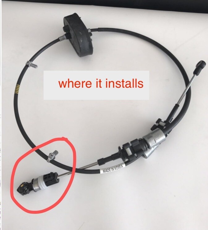 1pc for Cadillac ATS ATSL Shift lever Gearbox cable connector