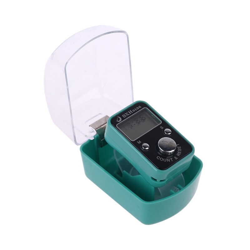 Contador electrónico Digital portátil de muñeca con pantalla de tiempo, reinicio Manual, descompresión, relajación, herramienta de dedo para meditación