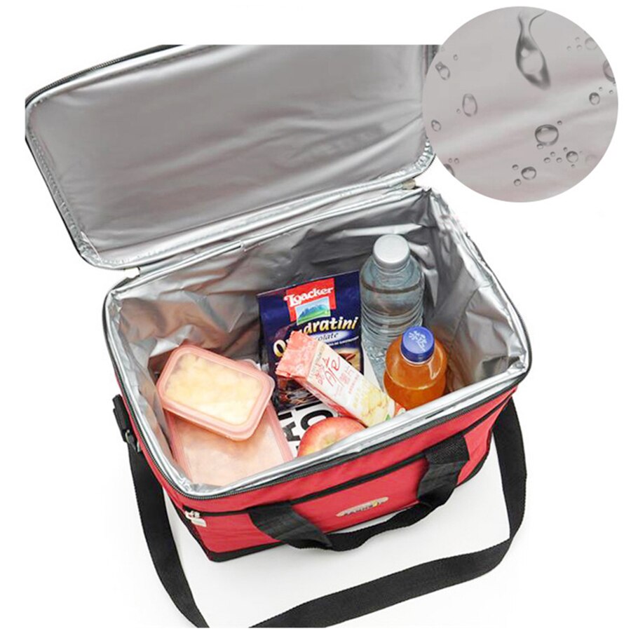 16L Lunch box Cooler bag Insulated bag lunch box Insulation Thermal Bag Insulation Ice Pack Thermal bag