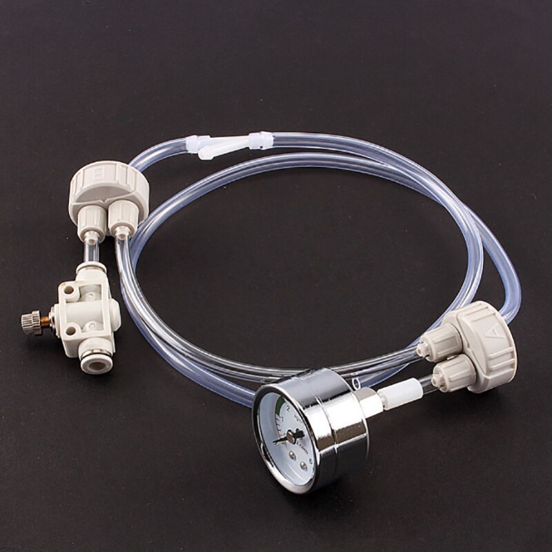 Aquarium DIY CO2 Generator System Kit with Pressure Air Adjustment Water Plant Fish Aquarium Co2 Valve Diffuser