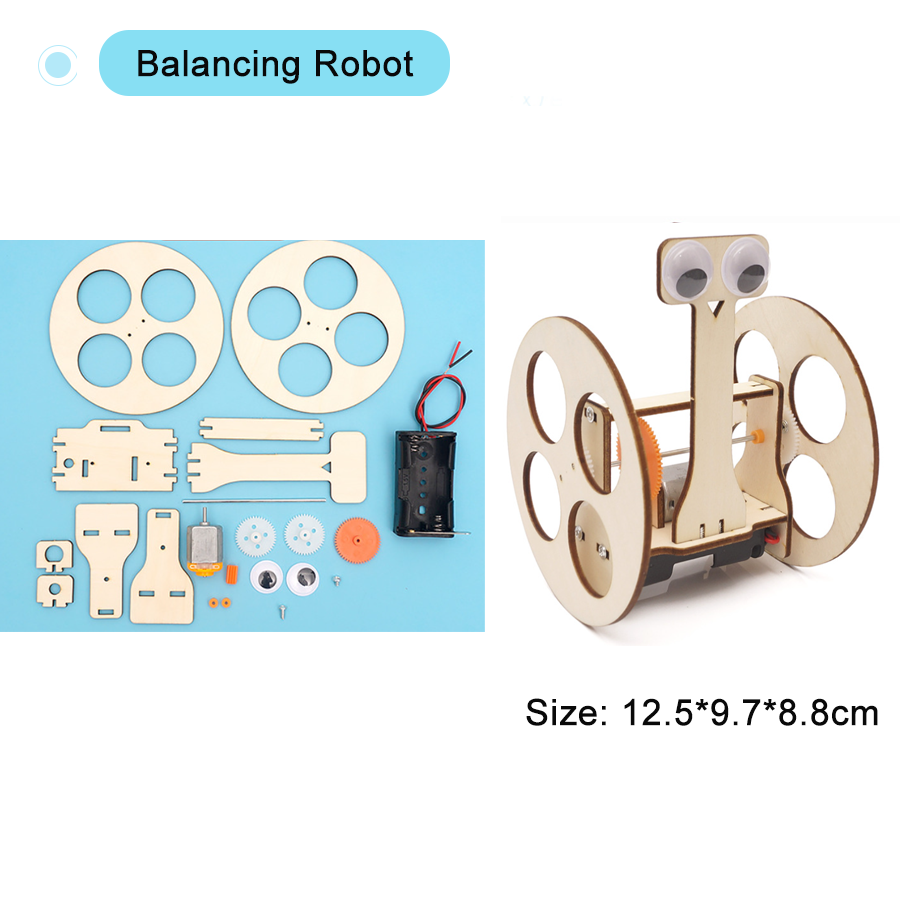 DIY Wissenschaft Spielzeug freundlicher Experiment Pädagogische Physikalische Auto Modell Stengel Projekte Bausätze 3D Montage Technologie für Schule Versorgung