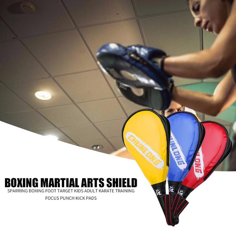 Foot Target Classic Delicate Taekwondo Kick Pad Shield Kids Adult Karate Training Boxing Sanda Foot Target