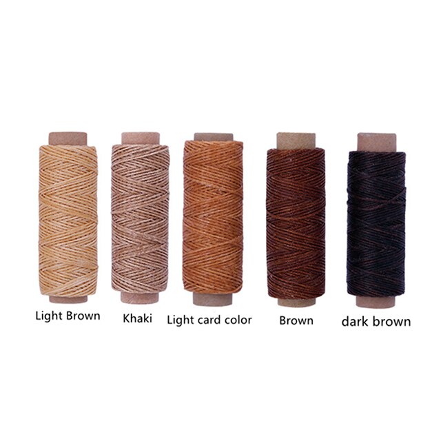 Leather Sewing Awl Thread Kit Manual Sewing Machine Speedy Stitcher Leather Craft Stitching Shoemaker Canvas Repair Tool: 5Pcs A