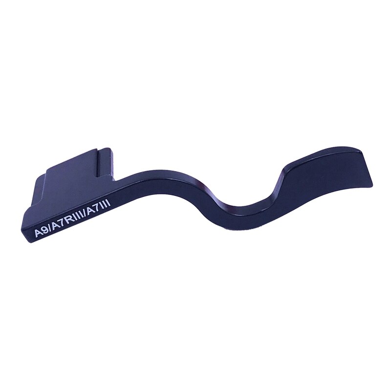 Black Metal Shoe Thumb-Up Thumb Grip for Sony A7III/A7RIII/A9