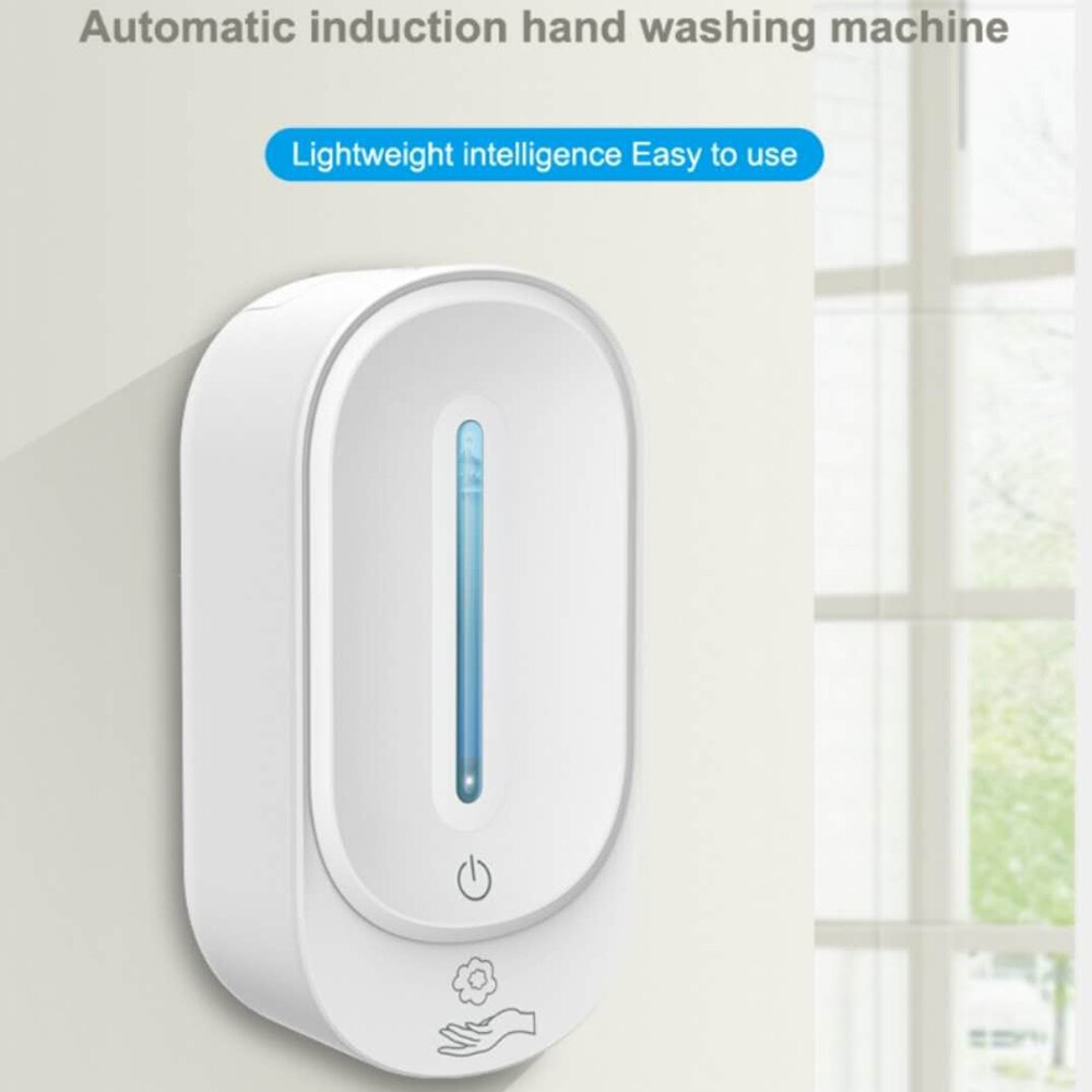 Soap dispenser infrared automatic sensor soap dispenser 350ml wall-mounted perforation-free household hotel soap dispenser