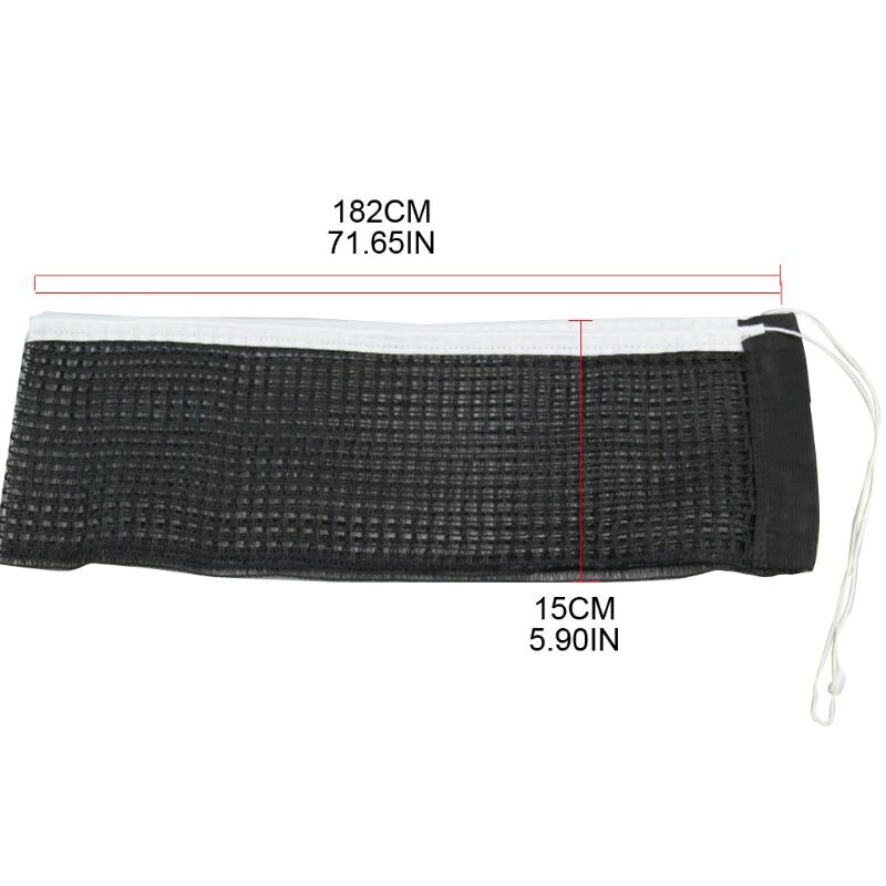 Huieson Waxed String Table Tennis Table Net Ping Pong Table Net Replacement 180cm*15cm Table Tennis Accessories