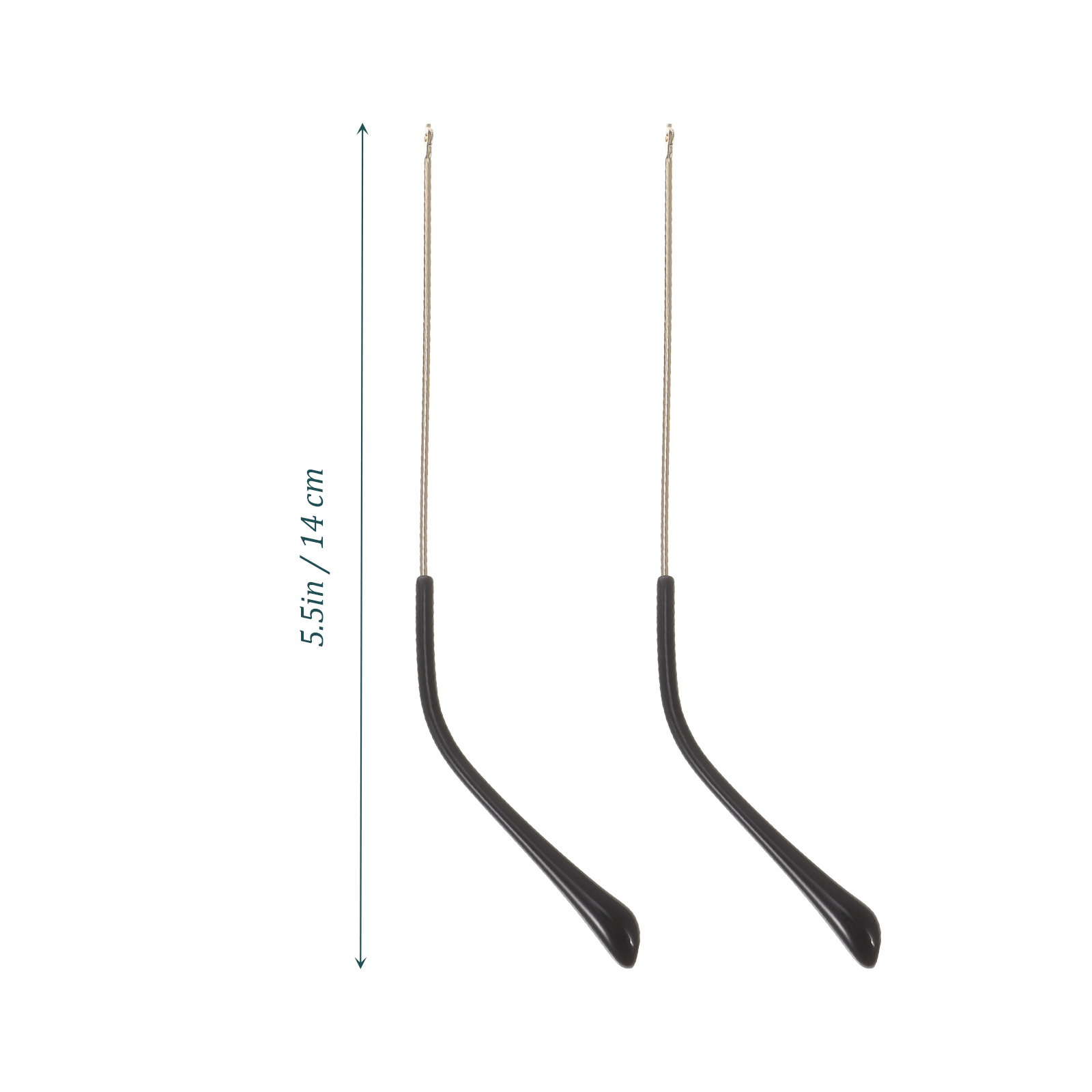 Brillen Accessoires Vervangende Arm Benen Brillen Tempelframe Zonnebril Metallic