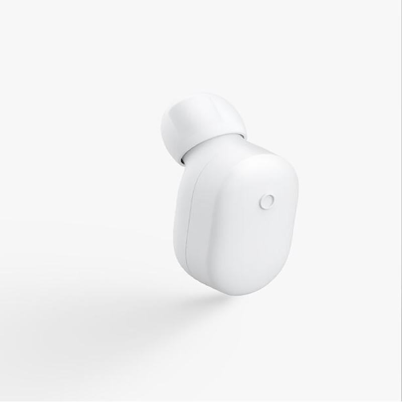 Original Xiaomi Bluetooth 4.1 Earphone Mini Sport Wireless Headset Waterproof With Mic Handsfree In Ear Piston Earpod: White