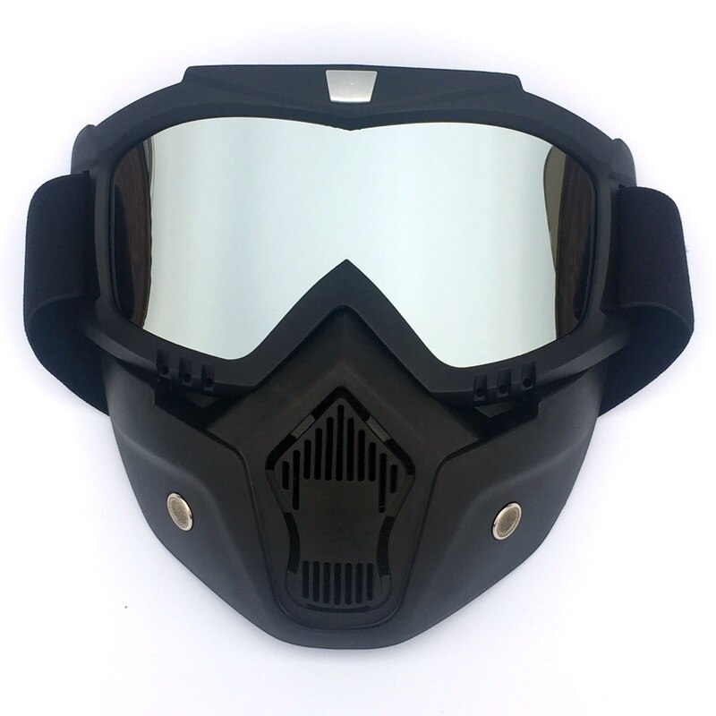 Freies Universal- Motorrad Helm retro Maske Brille Moto-Cross Rennen Reiten Kühlen Helm Brille BF655: 6