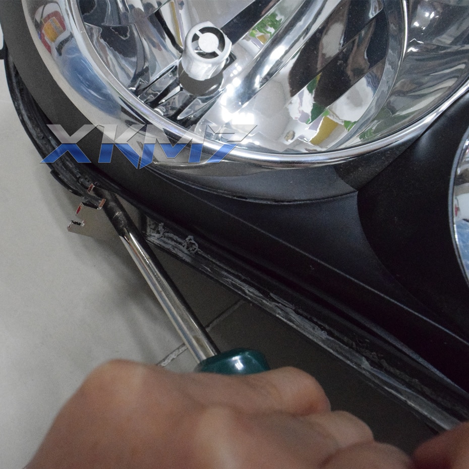 Lámpara de coche, cuchillo sellador permanente de pegamento frío para faros delanteros, herramienta de eliminación Universal para reparación de automóviles, Kit DIY de reequipamiento, accesorios con estilo de afinación