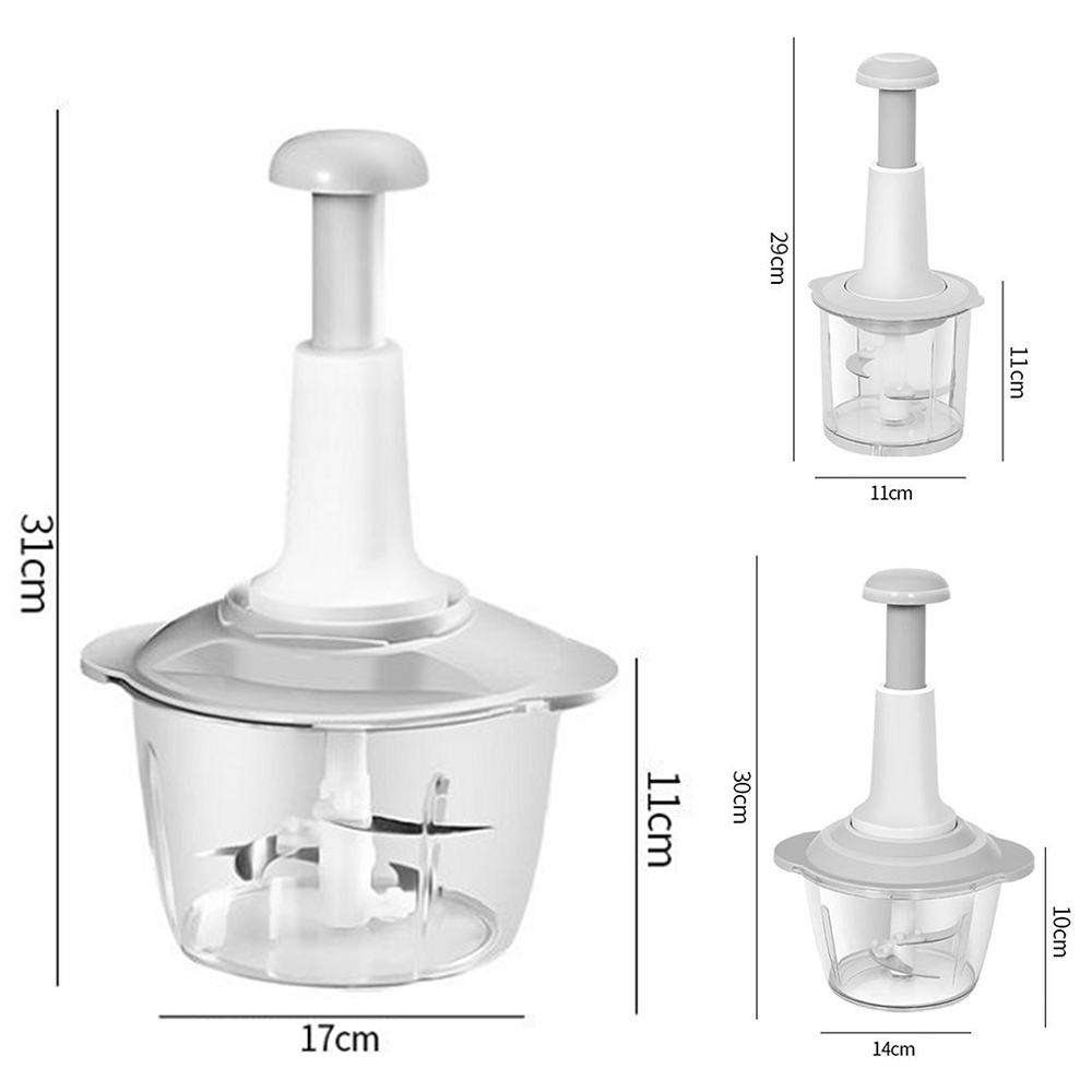 1.5L-2L Vegetable Meat Stirrer Grinder Kitchen Multi-Function High Capacity Food Processor Mixer Cooker Dumpling Stuffing Machin