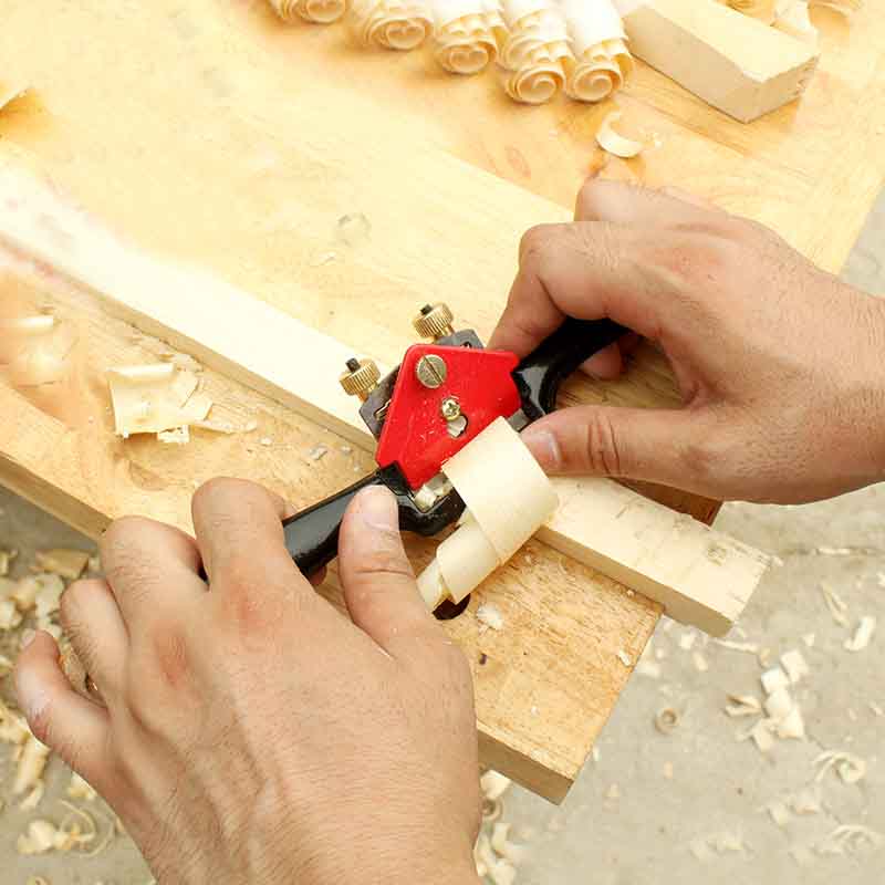 O.M.Y Adjustable Woodworking Hand Planer 9"/210mm Screw Planer Shave Wood Cutting Edge For Carpenter Manual Hand Tools