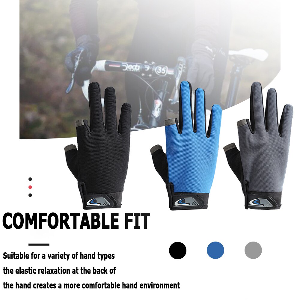 Gants de pêche respirants pour hommes et femmes, 1 paire, antidérapants, coupe à 2 doigts, sport en plein air, Fitness, cyclisme, mitaines, équipement de pêche