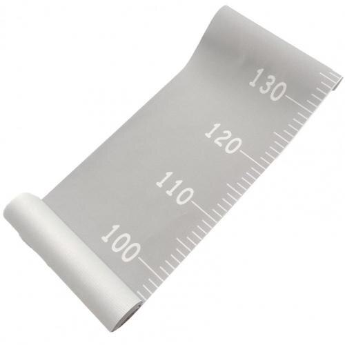 High Height Ruler 5 Colors Growth Chart Removable Nordic Style Kids Height Chart: Grey