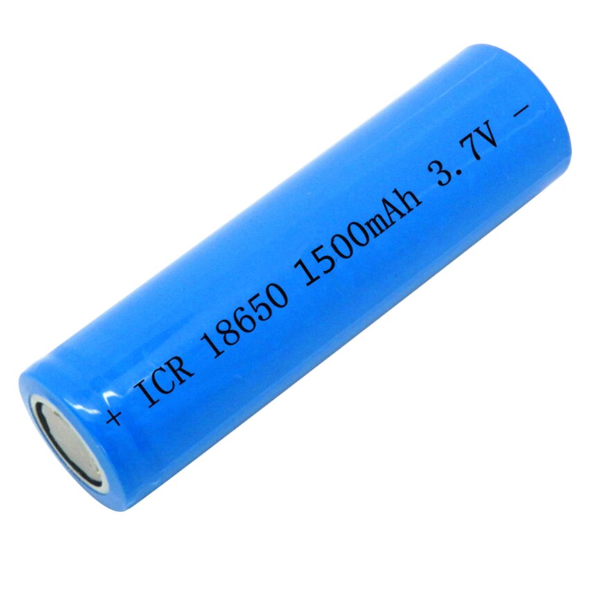 100% Voor 18650 1200/1500/1800/2000/2200/2600 Mah 3.7V Li-Ion Oplaadbare batterij Power Veilige Batterij Voor 18650 Batterij: 1500mah